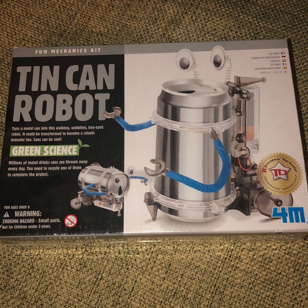 B2G1 Tin can robot NIP science project kit